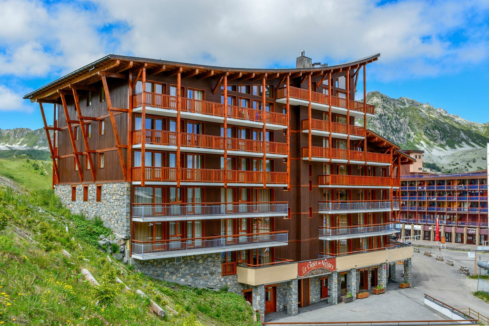 Chalet Des Neiges : La Cime Des Arcs Les Arcs  Bagian luar foto