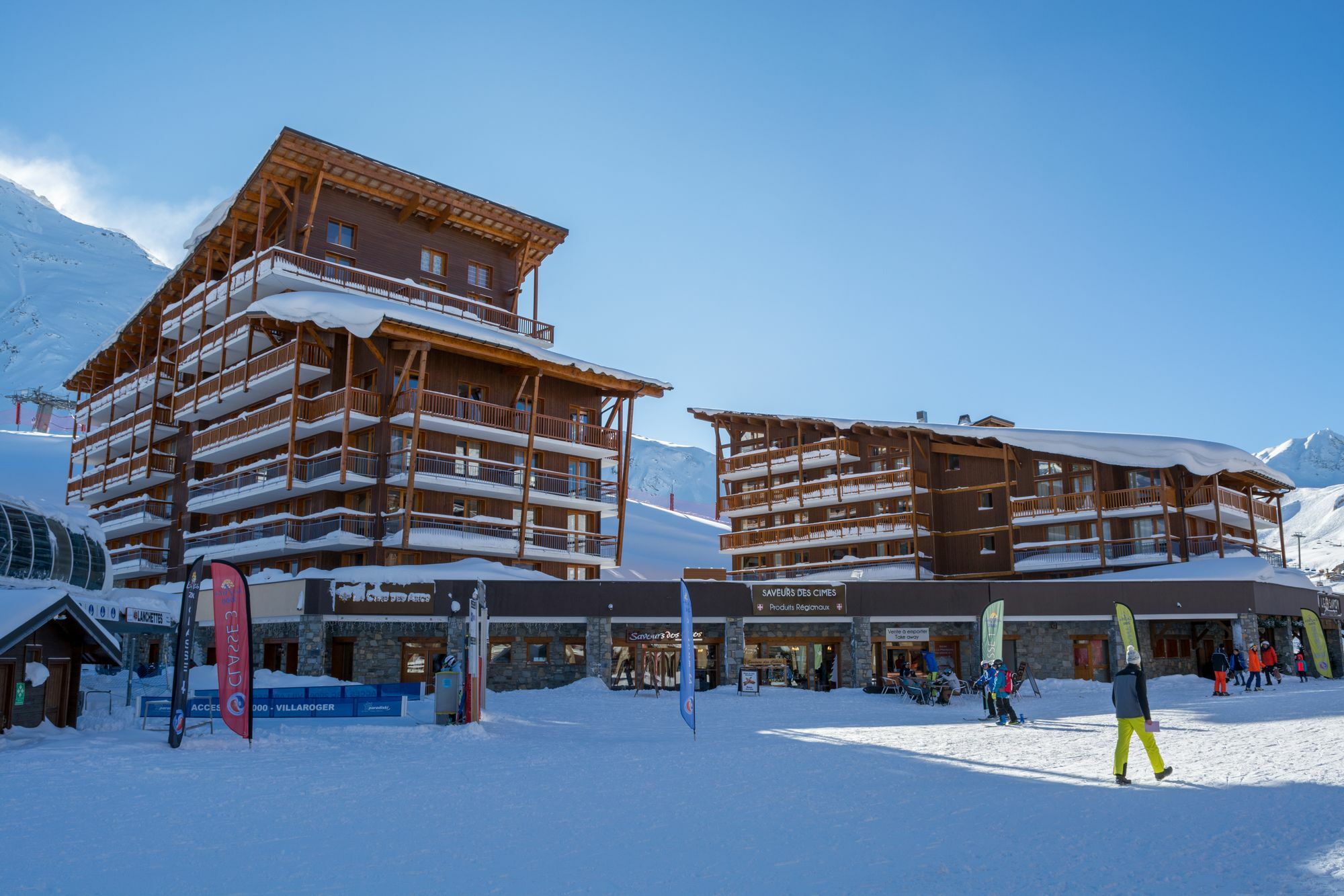 Chalet Des Neiges : La Cime Des Arcs Les Arcs  Bagian luar foto
